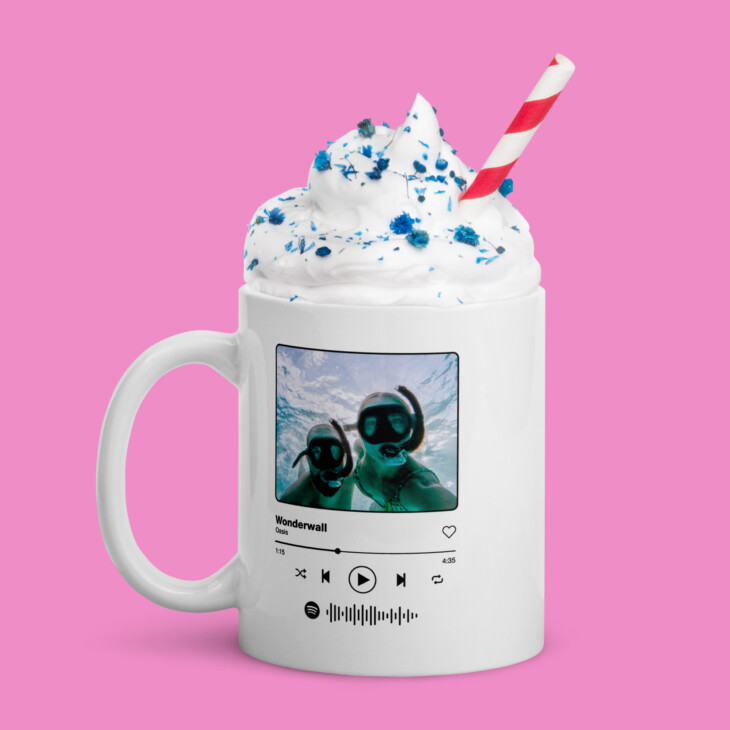 Taza Personalizada con Canción de Spotify